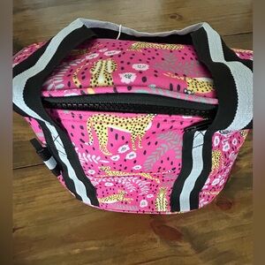 Chic Pink Leopard Print Lunch Cooler/Bag
